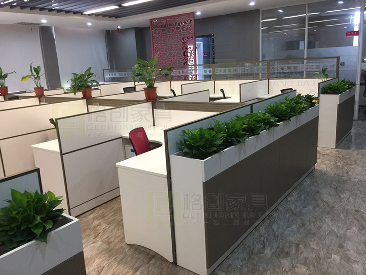 辦公屏風桌